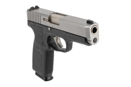 Kahr Arms CT9 9mm Pistol features a black polymer frame